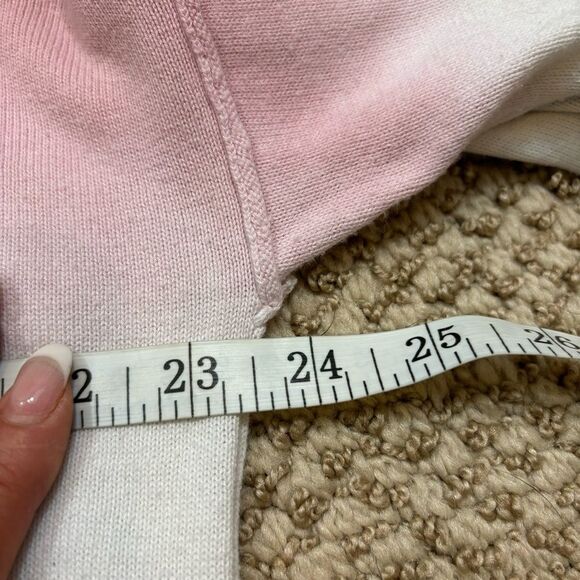 Ladies M MAGASCHONI Ombre Drop-Shoulder Sweater Cotton Blend‎ Size Medium - Picture 11 of 11